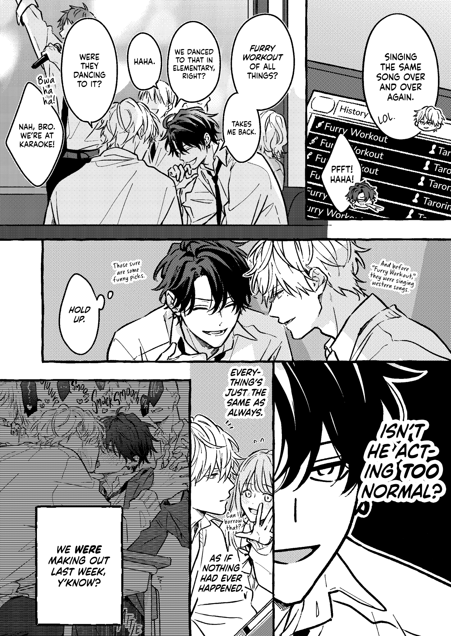 Two Guys and Pocky (2) image 2 left